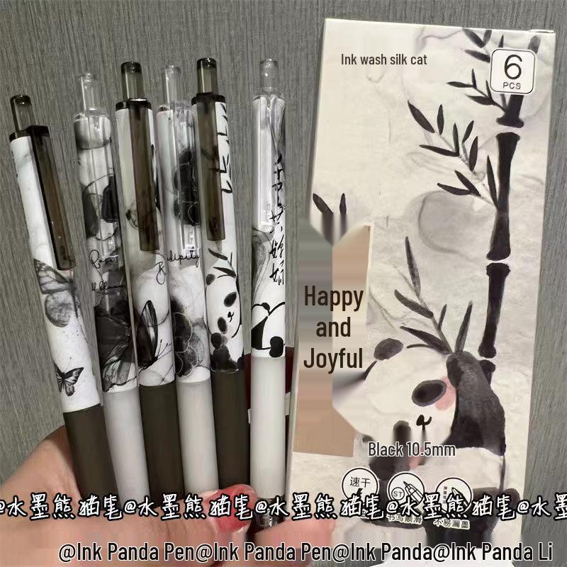 ST Fioletowa Róża Długopis Żelowy Klikany - Płynne Pisanie, Wysokiej Jakości Długopis dla Ucznia na Egzamin