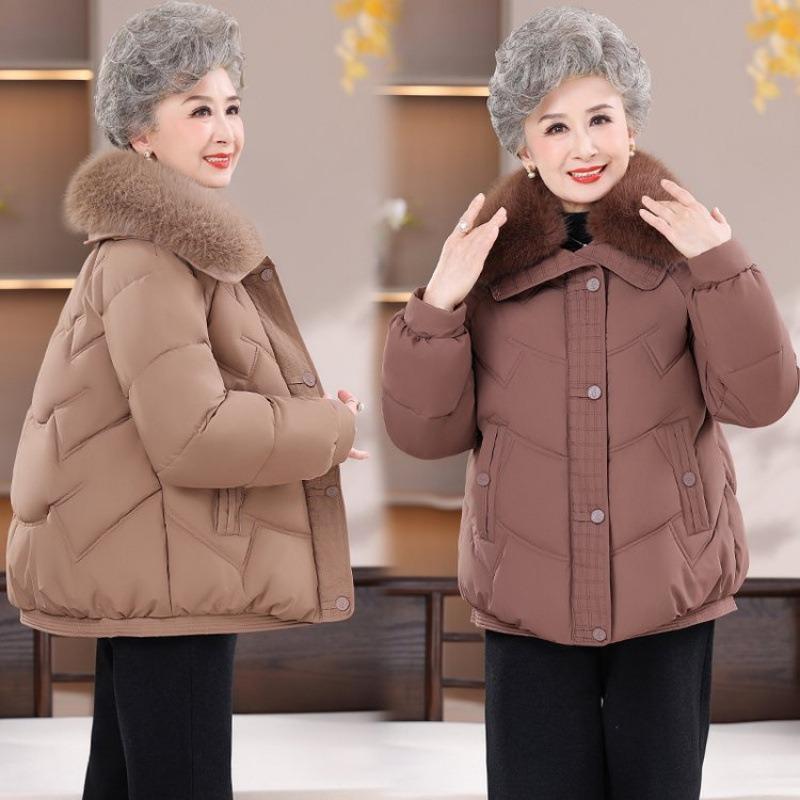 Winterkleidung Samt dicke Baumwolle gepolsterte Jacke kurze Daunen Baumwolle gepolsterte Jacke neue Oberbekleidung