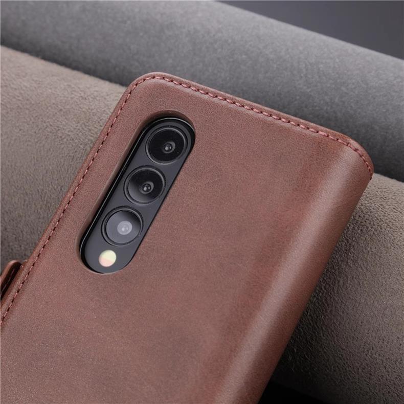 Suitable for Samsung Z Fold 7 Phone Case Fold/6/5/4 Flip Cover Leather Case Galaxy W24/23/22 Magnetic Suction