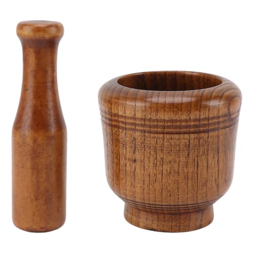 Mortar and Pestle with Herb Grinding Bowl, Garlic Grinder, Mixing Grinder for Home and Restaurant Use, Convenient for Making Kimchi