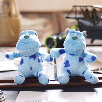 Słodki potwór z uniwersytetu potworów, niebieskowłosy potwór, lalka pluszowa, Sullivan, wisząca torba dla dziecka o dużych oczach, brelok