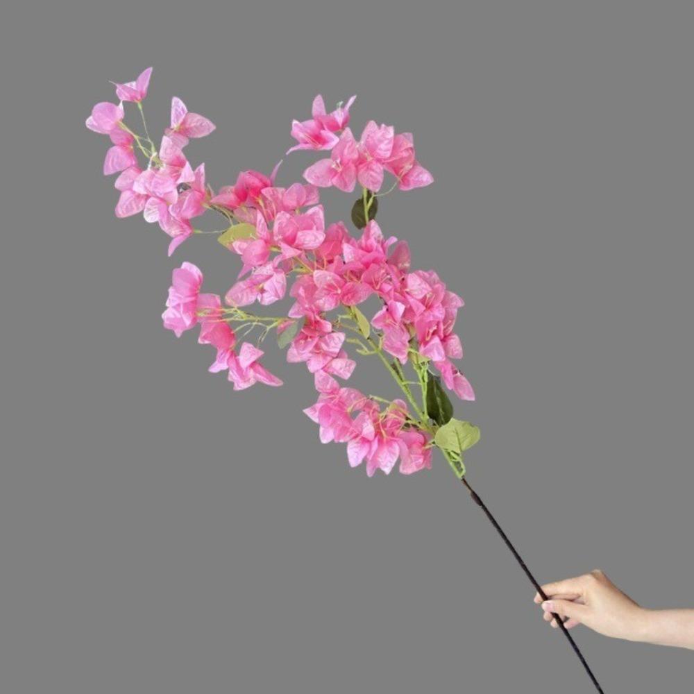 76cm Simulation Flower Real Touch Silk Flower Lifelike Fake Bougainvillea Spectabilis  Home