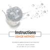 Dual-Use Gel Bead Face Mask: Cooling & Heating Compress with Reusable Ice Beads for Beauty Treatment