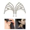 Fashionable Ear Cuff  Adornment No Piercing Ear Cuff Earrings Unique Shape Ear Rings Jewelry for Fashion Enthusiasts