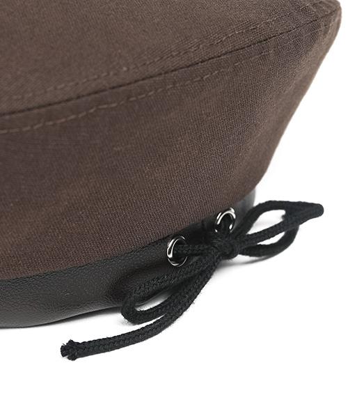 Waildeubeuligseu Bs Oxford Flat Beret (Brown)