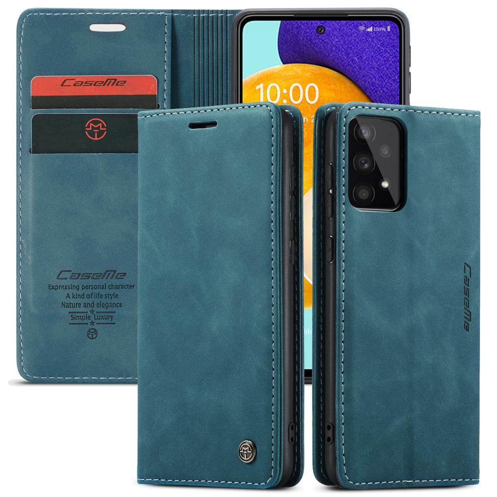 Applicable To Samsung's New S23 Phone Case A53 Anti-drop Phone Leather Case Galaxy A23 Retro Flip Case