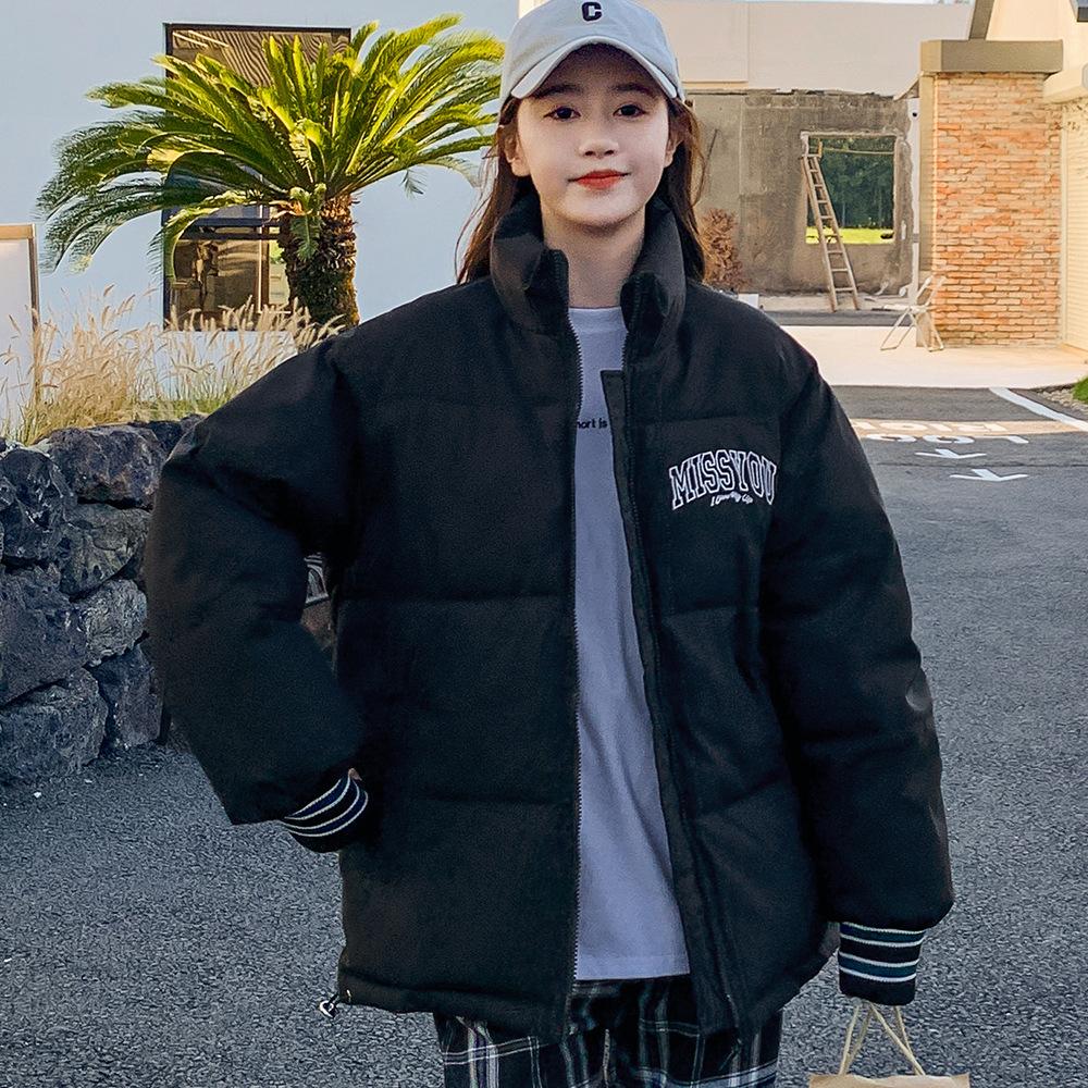 Cotton Clothes Women's 2025 New Winter Korean Version Student Loose Slimming Warm Bread Jacket Thickened Down Cotton Jacket