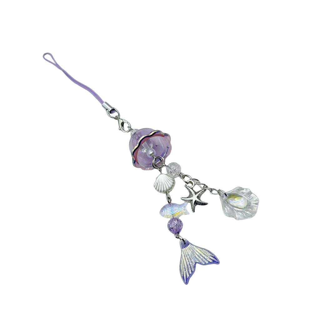 Pandantiv Charm Telefon Sirene Minunate Curea Telefon Aliaj Robust pentru Ușor de Utilizat Accesoriu de Modă pentru Geantă Decor