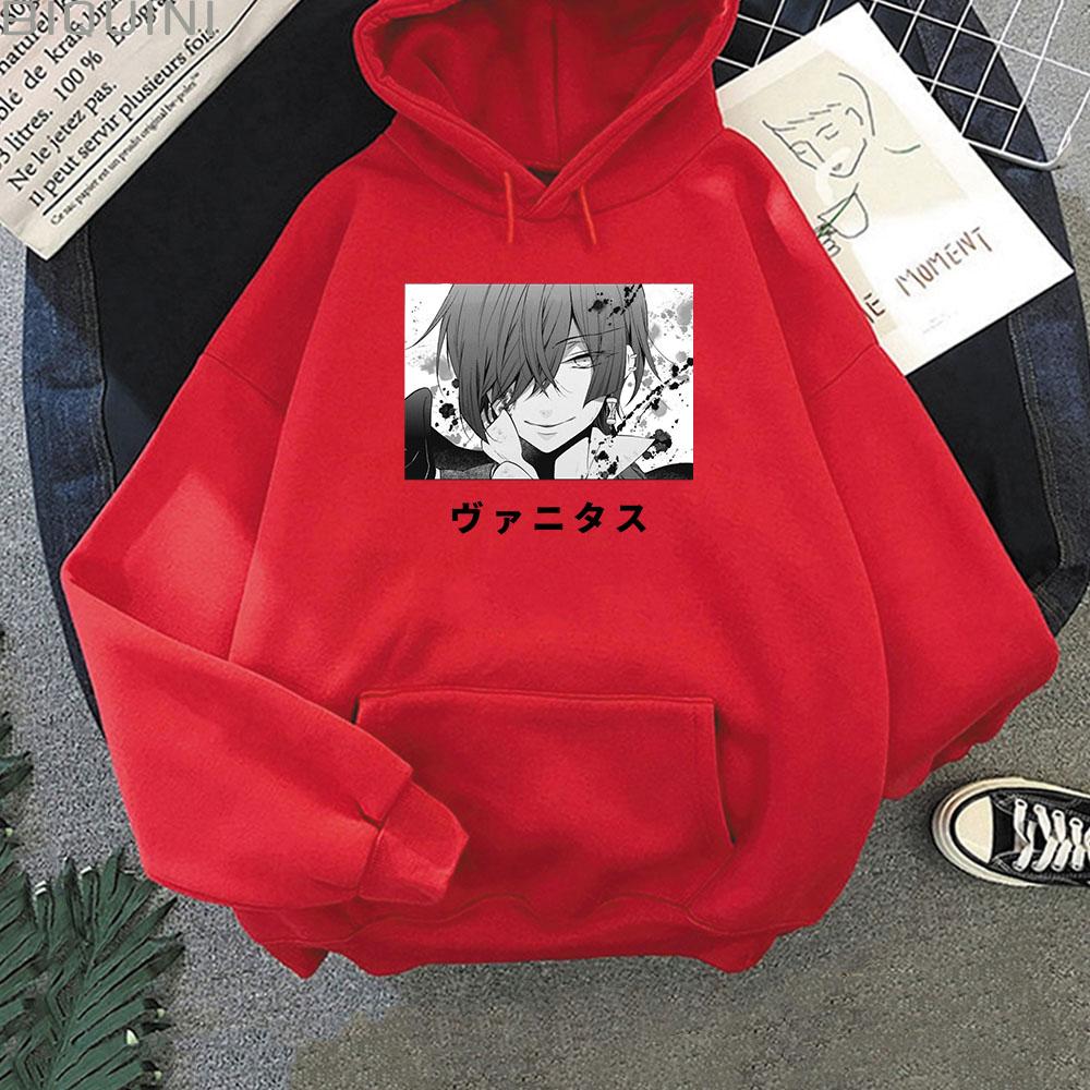 Vanitas no Carte Hoodie Comic Oversize Sweatshirt Wo Unisex Vintage The Case Study of Vanitas Hoodies Mode Unisex Harajuku y2k Tops