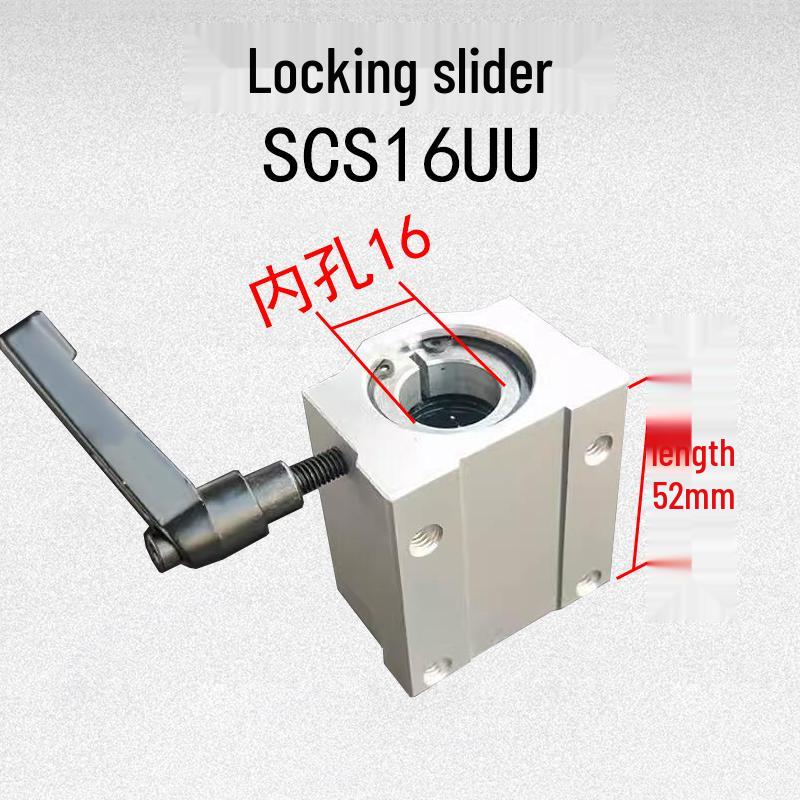 Cylindrical Linear Guide Block for Optical Shaft (SCS10-40)
