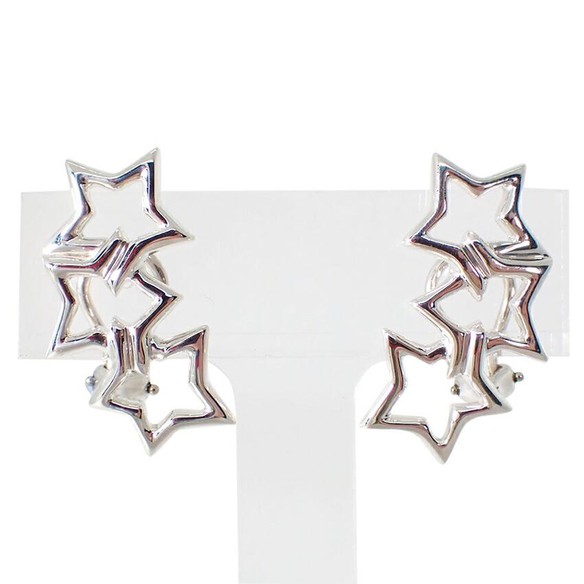 

[Used] TIFFANY/Tiffany 925 Three Star Earrings/g484-42