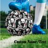 Custom Text Size 5 Soccer Ball, Standard Match Football For OutdoorFriday the 13th Jason Voorhees
