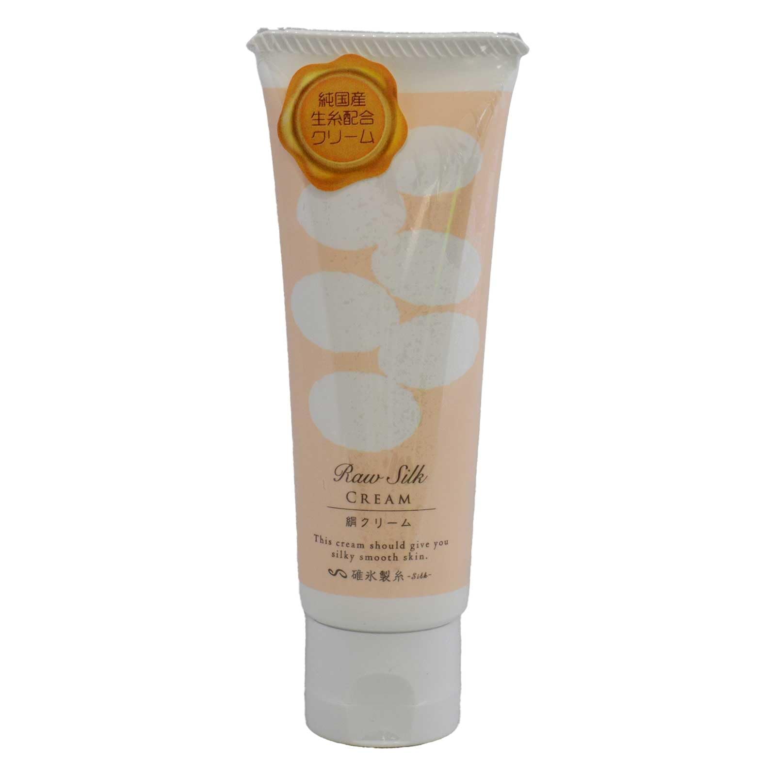 

Raw Silk Cream - Silk Cream with Silk Powder and Silk Fibroin - Made in Japan by Usui Silk Mill - Moisturizing - Natural Ingredients