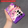 2DFlat Samsung phone case Pink-Glasses Kitty Phone Case Applicable to Galaxy S22 S23 S24 S25ULTRA S26 A12 A13 A14 A15 A16