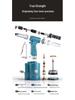 Ruiyi Industrial Pneumatic Rivet Gun - Stainless Steel Self-Piercing Riveting Machine