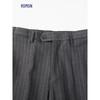 ROMON E Men's Striped 3-Piece Business Suit