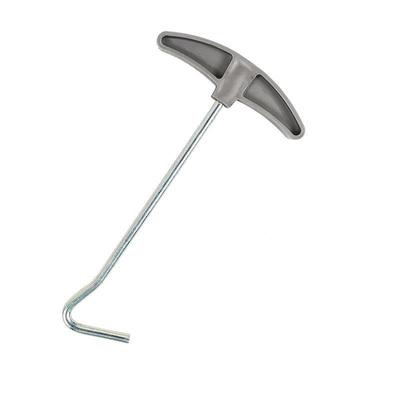 Outdoor Tent Nail Puller: Camping Ground Nail Remover Hook and Crowbar Canopy Accessory.