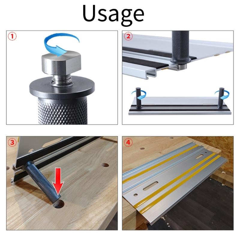19mm/20mm Table Planing Stop Dogs Small Workbench Stopper Portable Tenon Wear-resistant for Track Woodwork