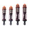 4Pcs Shock Absorber 120mm Front 140mm Rear Metal Damper Suspension for HPI TROPHY FLUX 107016 1/8 RC Racing Car Truggy ZD Racing