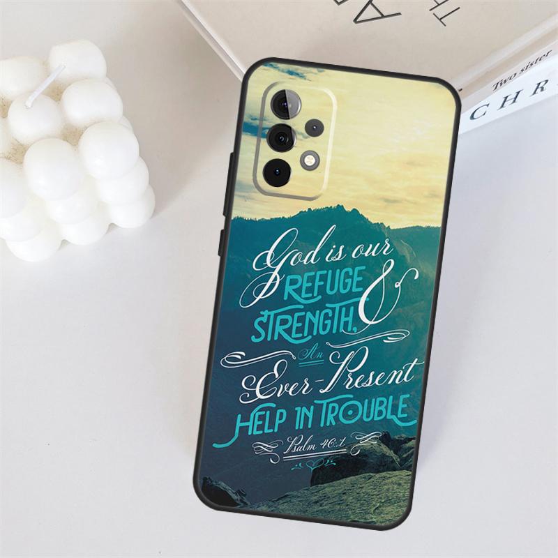 Bible Verses Design For Samsung Galaxy A22 A32 A52 A54 A14 A16 A26 A36 A56 A55 A35 A05 A06 A15 A53 A33 A13 Case