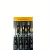 7-piece Set of 0.9-3.0mm Aircraft Model Screwdrivers, Model Screwdrivers, Titanium Plated High-speed Steel Aircraft Model Tools