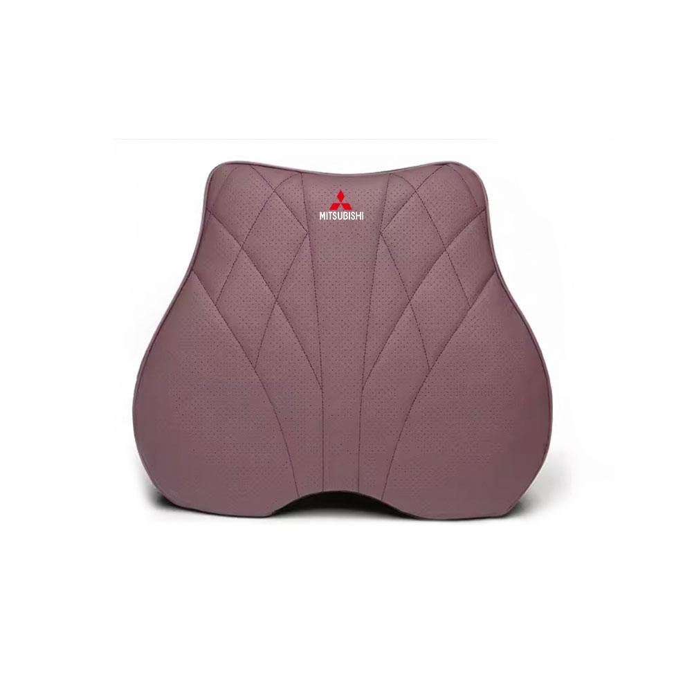 Car Memory Foam Headrest Lumbar Support Pillow Seat Pad Cushion Accessories For Mitsubishi Ralliart ASX Lancer L200 Pajero ASX
