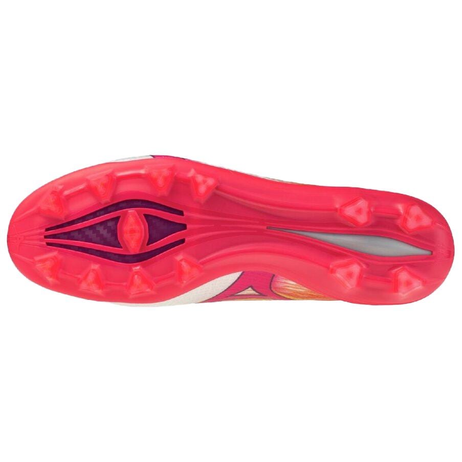 Mizuno Alpha 3 FG Firm Ground Soccer Shoes Unisex Pink White P1GA266264