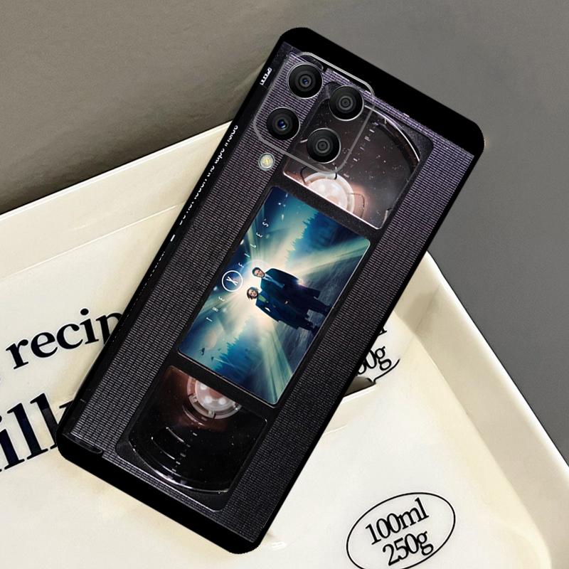 Retro VHS Tape Case For Samsung Galaxy M33 M53 M13 M15 M35 M55 M32 M16 M36 M56 M54 M20 M52 M34 M14 M11 M31