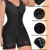 High-Waisted Button-Up Tummy Control Bodysuit Plus Size Shaping and Butt-Lifting Pants