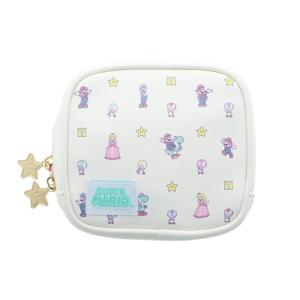 Stationery Super Mario Square Pouch S2335069 Sun-Star (Allies)