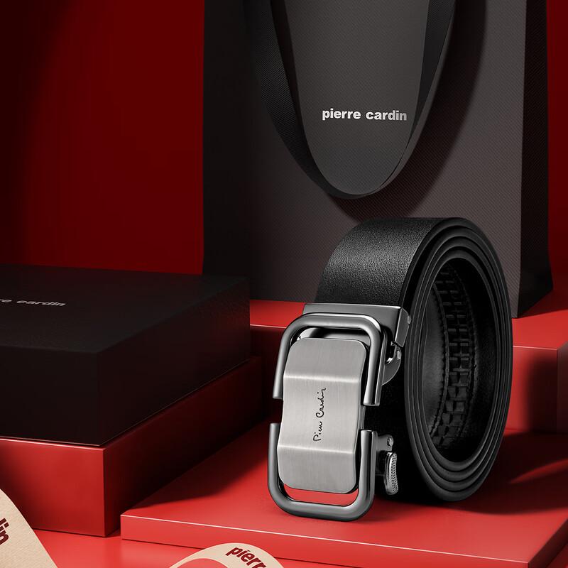

Pierre Cardin Men s Leather Automatic Buckle Belt 120cm