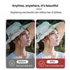 Mini Selfie Fill Light TYPE-C Rechargeable 3 Color  Adjustable Brightness Clip On For Mobile Phone Computer Fill Lighting