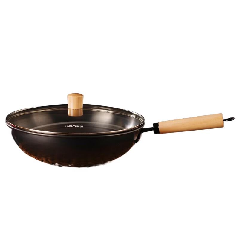 LIAN DF-CP0039M 304 Stainless Steel Wok
