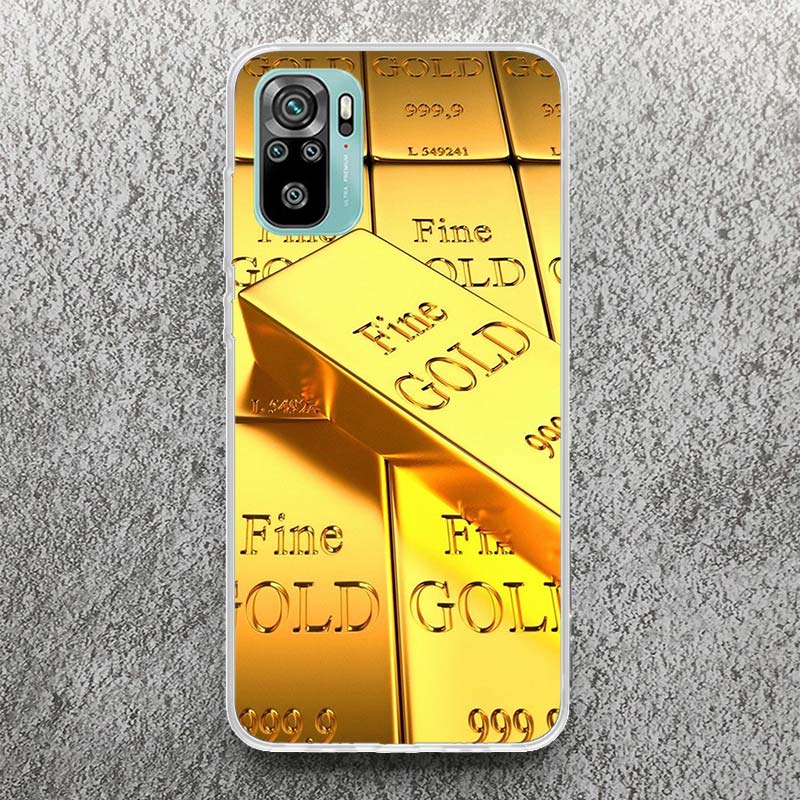 Fine Gold Pattern Printing Print Soft Case for Xiaomi Redmi Note 14 13 12S 11S Phone Shell 10 Pro Plus 11E 11T 12 11 10S 5G Cove