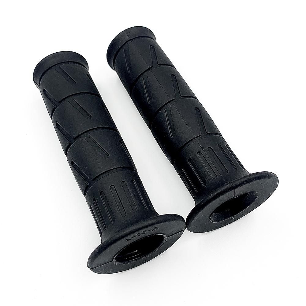 

7/8 22mm Motorcycle Hand Grips Rubber Gel Grip with Bar End Plug for Honda Kawasaki Yamaha Ducati Suzuki BMW Vespa Aprilia A
