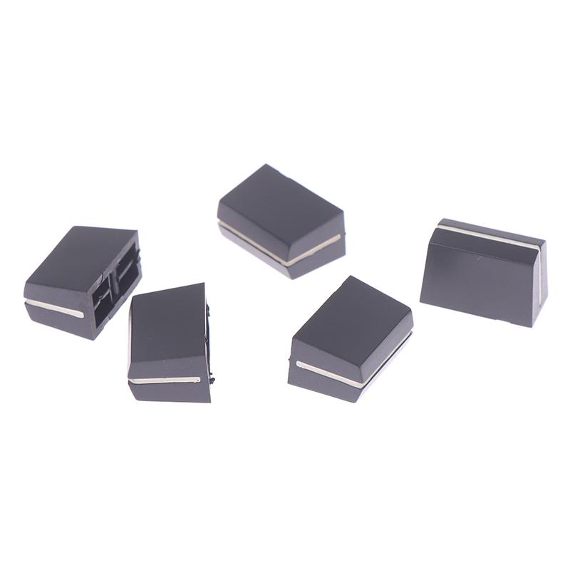 5Pcs Pioneer Mixer Volume Fader Cap Straight Slide Potentiometer Push Key Cap
