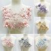 Luxury 3D Flower Patch Flower Embroidery Flower Embroidered Patches  Bridal Gown Decor