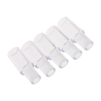Disposable Tester Accessory 5Pcs Nozzles Transparent Design Mouthpieces For Reliable Breathalyzer Testing