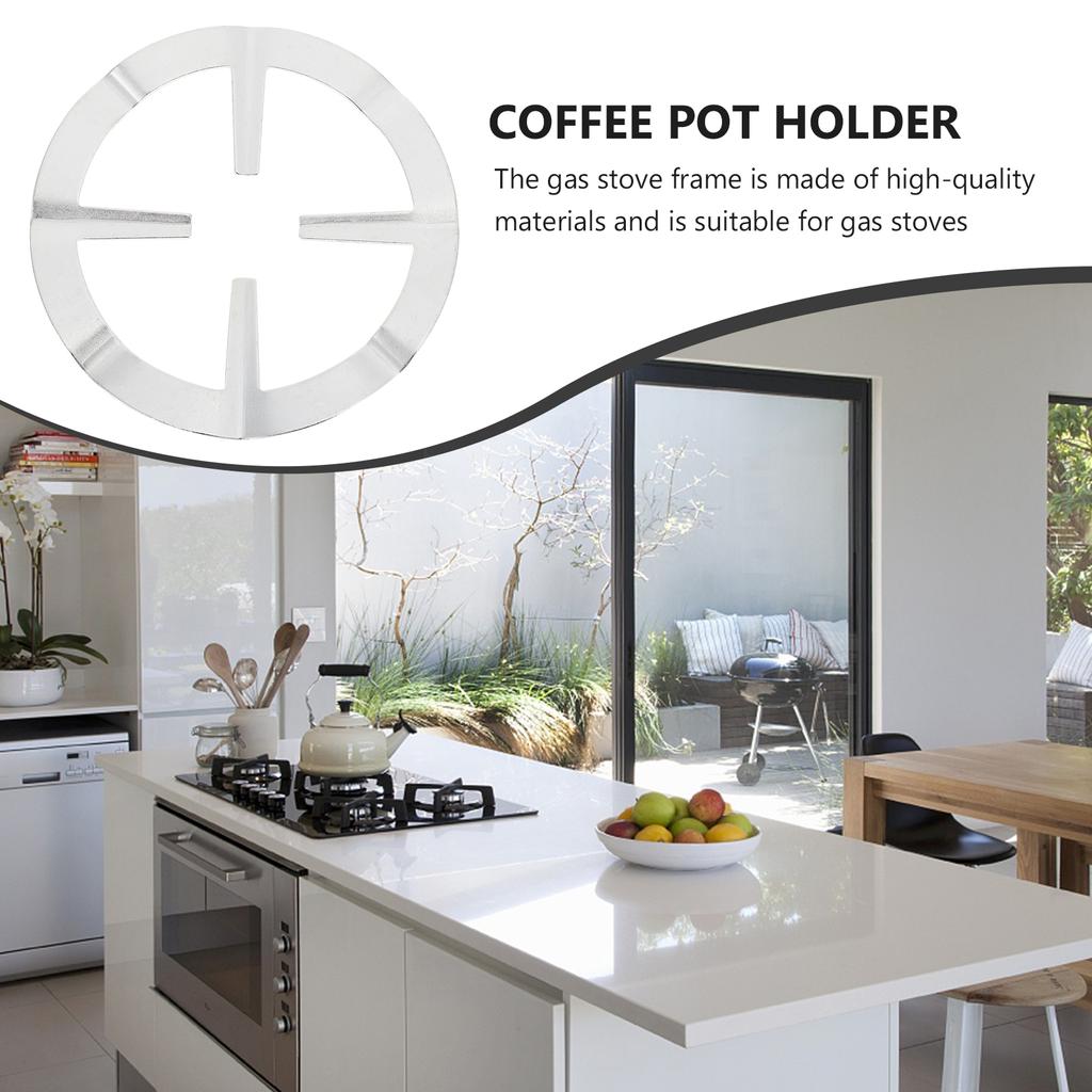 4Pcs Gas Stove Racks Coffee Pot Holders Mocha Pot Holders for Home