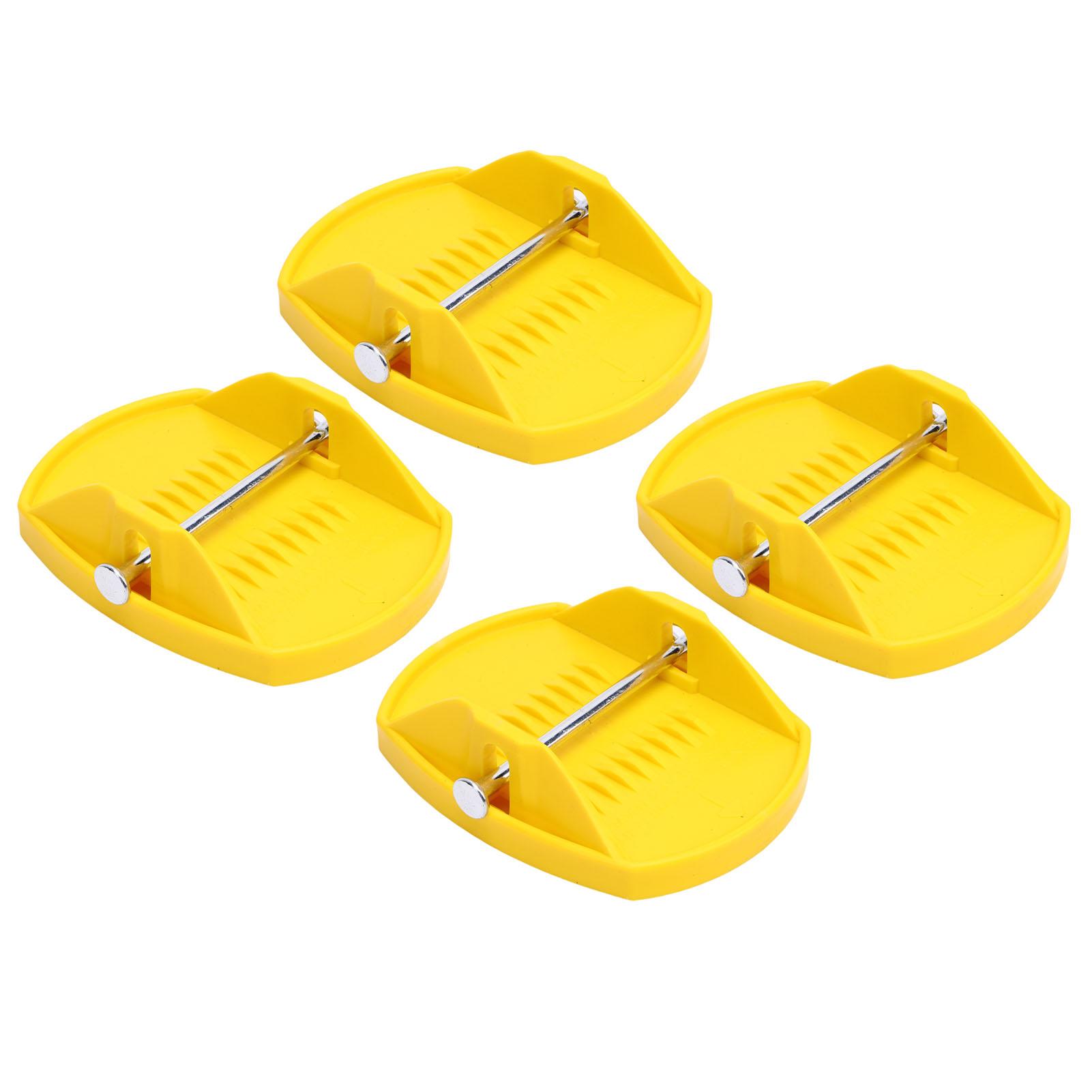 

4 шт. Сверхпрочные подкладки под опоры для автодома, стабилизирующие подкладки под домкраты, предотвращают проседание, помогают стабилизировать автодом, транспортное средство для кемпинга