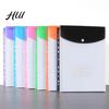 Loose-leaf Binder Compatible 3Pcs 11 Hole A4 File Folder with Snap Button, Colorful Document Organizer, Department Horizontal & Vertical Transparent