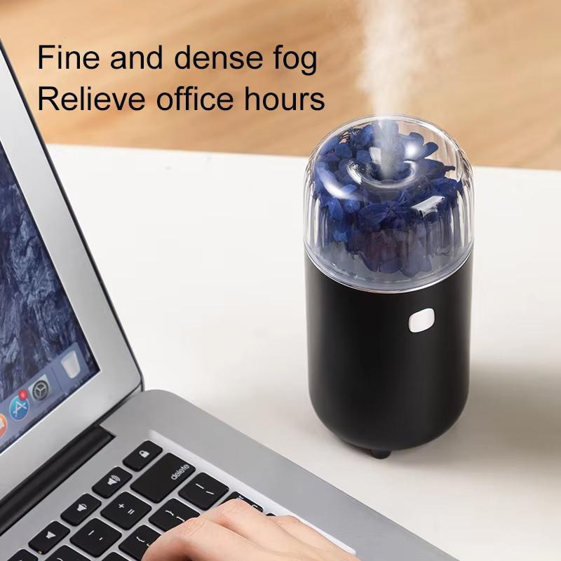 100ML Mini Air Humidifier USB Electric Aroma Diffuser Essential Oil Purifier Aromatherapy Mist Maker Lights For Car Home Bedroom