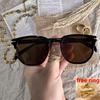 UV Protection Lightweight Comfortable Durable High Quality Retro Trendy Square Shaped Oval Shaped Male Female Sun Glasses