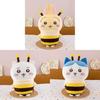 Plush Toy Bee Series Cute Cartoon Giji Character Backrest Stuffed Animal For Kids And Teens
