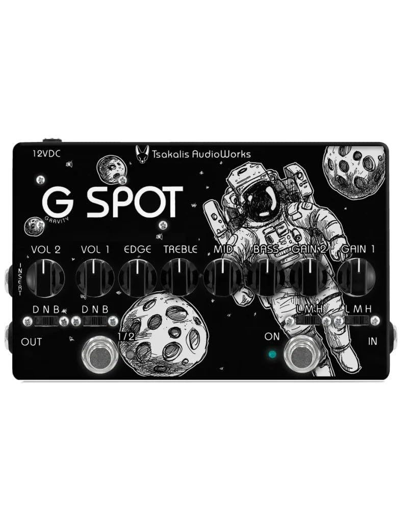 

Tsakalis Audio Works Gravity-Spot Overdrive/Distortion.