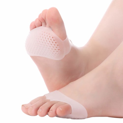 

LIFHEA Foot Support, Foot Protection Pads for Plantar Blisters, Silicone Pads, Shock Absorption, Biogel Foot Care, for Blisters, Corns, and Calluses