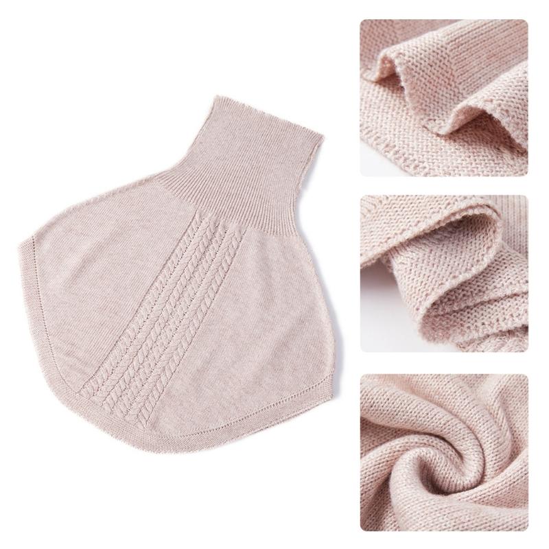 Scarf Shawl For Women Winter False Collar Scarfs for Women Neck Wrap Men Women Turtleneck Collar Scarf Knitted Elastic