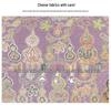 Damen Retro Chinesischer Stil Froschknopf Rundhals Weste – Frühling/Herbst Kürbis Jacquard Design