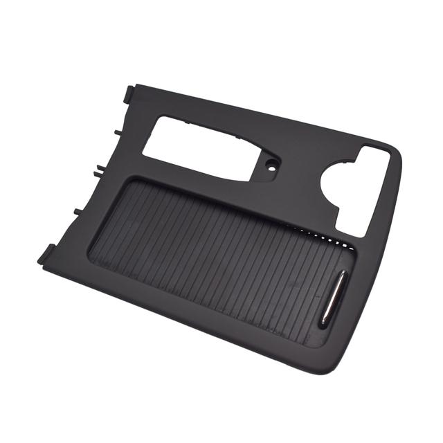 Consolă centrală auto pentru Mercedes Benz W204 C C180 C200 C220 E W212 E260 E300 Capac ornamental pentru panou suport pentru pahare + capac jaluzel