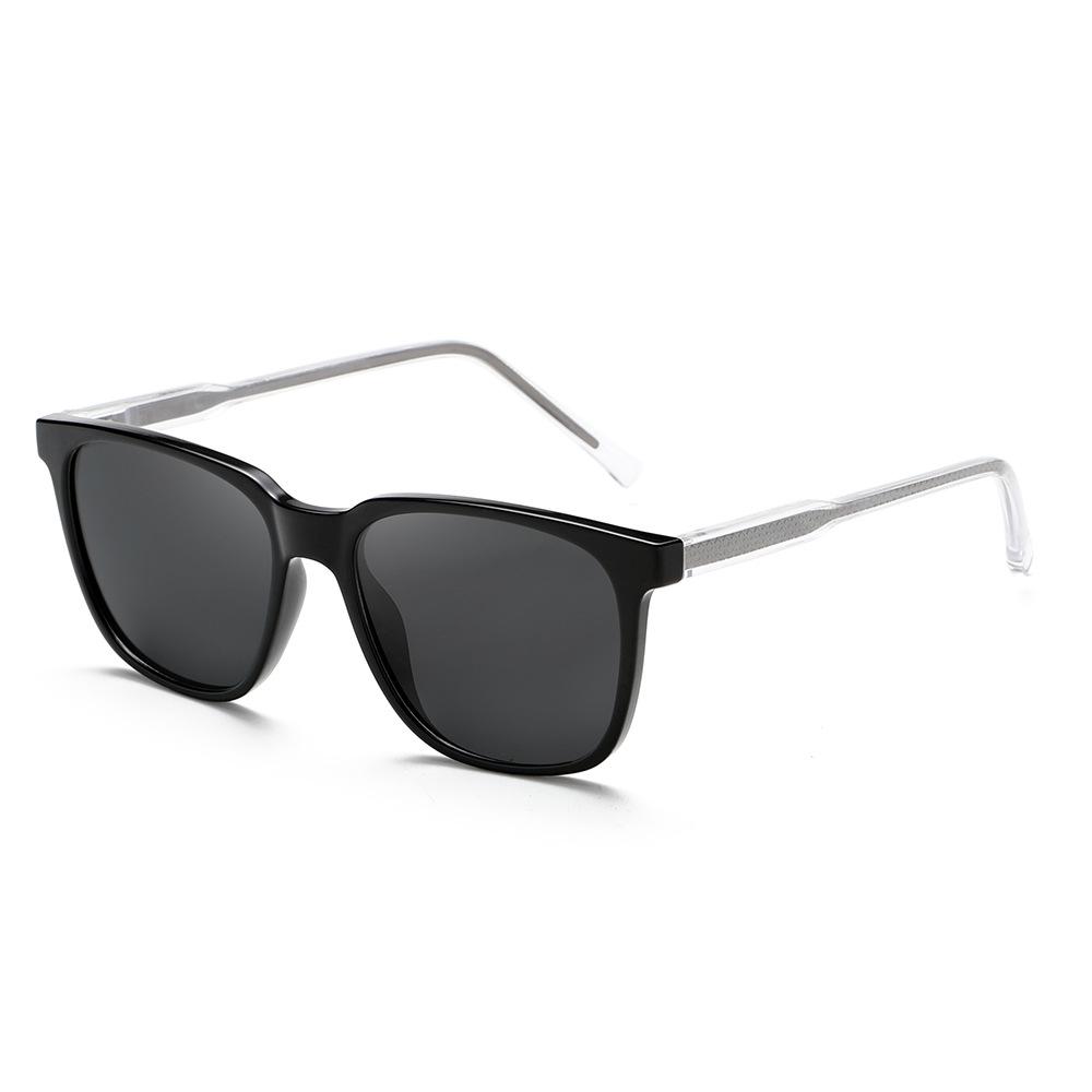 New Internet celebrity polarized sunglasses men's GM sunglasses women's UV protection TR ferrule color-changing glasses